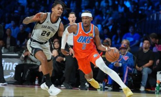 文班复出22+9亚历山大29分 马刺胜雷霆进NBA杯决赛