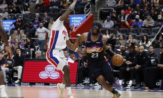 阿伦33分狄龙16分杜伦16+18 太阳不敌活塞